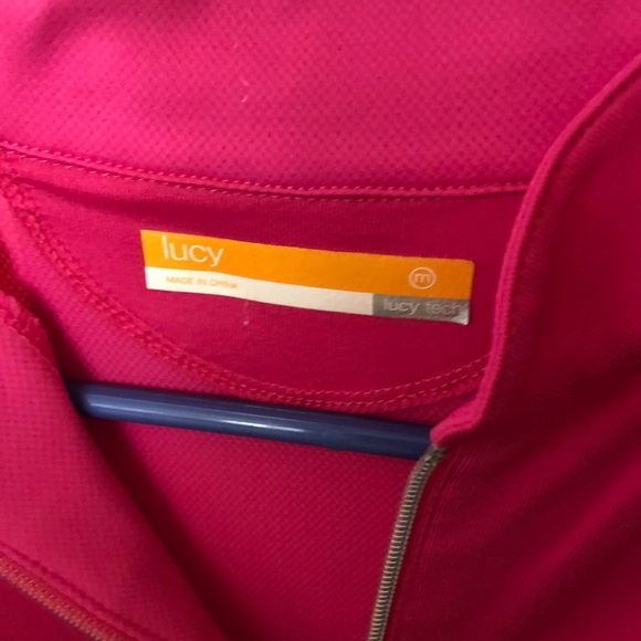 Medium Pink lucy tech Women’s Athletic Shirt - Picture 2 of 3